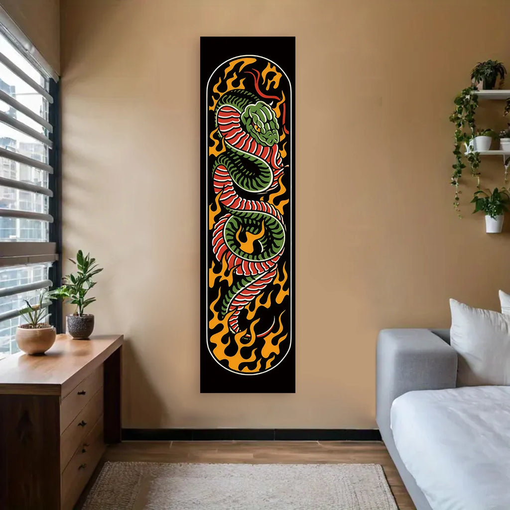 Japanische Wandtapestry mit klassischem Motiv