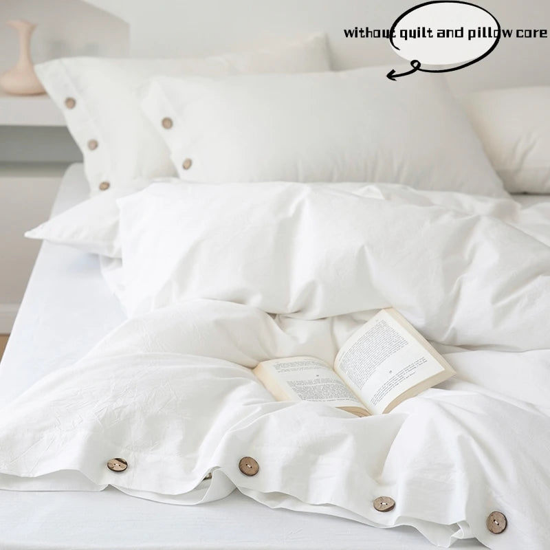 Luxurious 100% cotton bed linen set