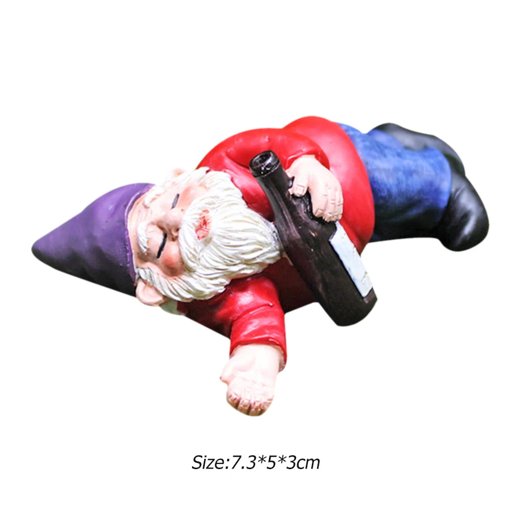 Humorvolle Gartenfigur