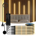 Moderne LED-Akustikpaneel mit Touch-Senso