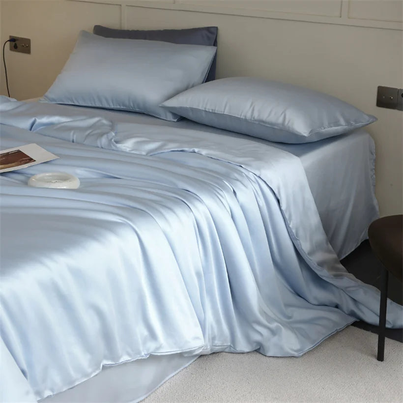 Premium Mulberry Seide Bettwäsche Set