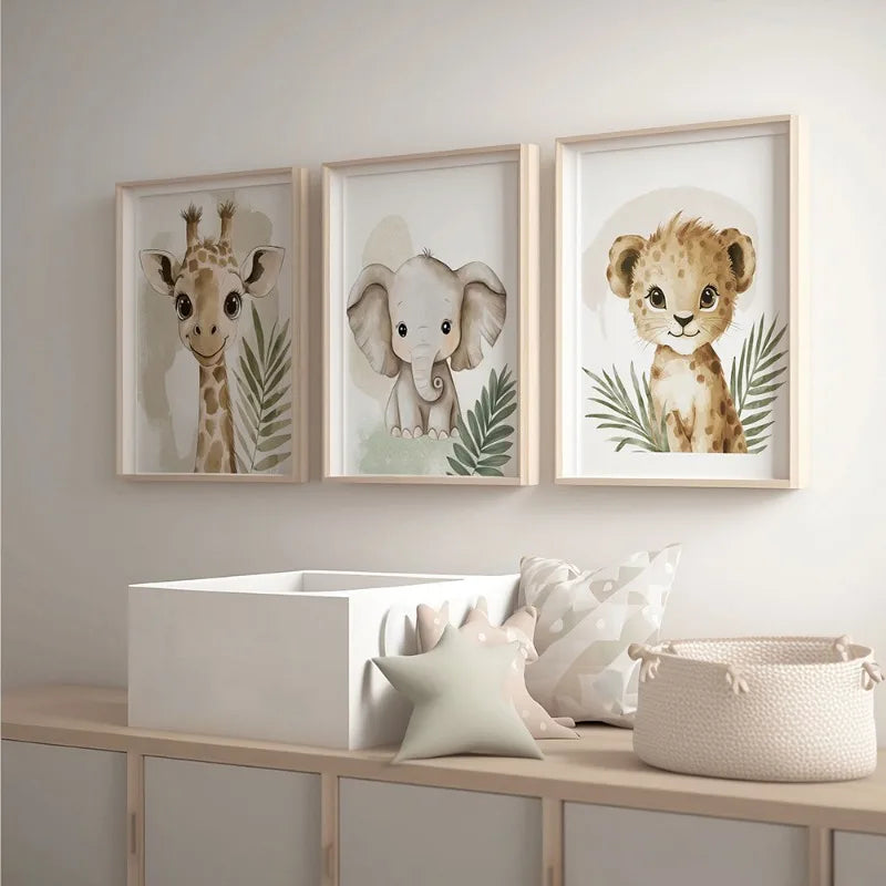 3er Set Safari & Dschungel
