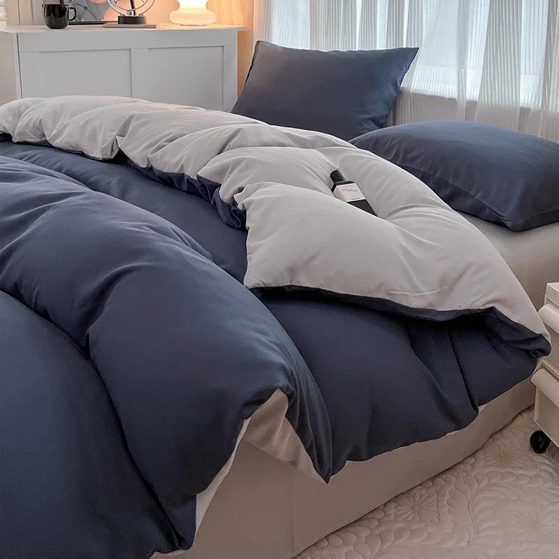 Parure de lit luxueuse 4 pièces