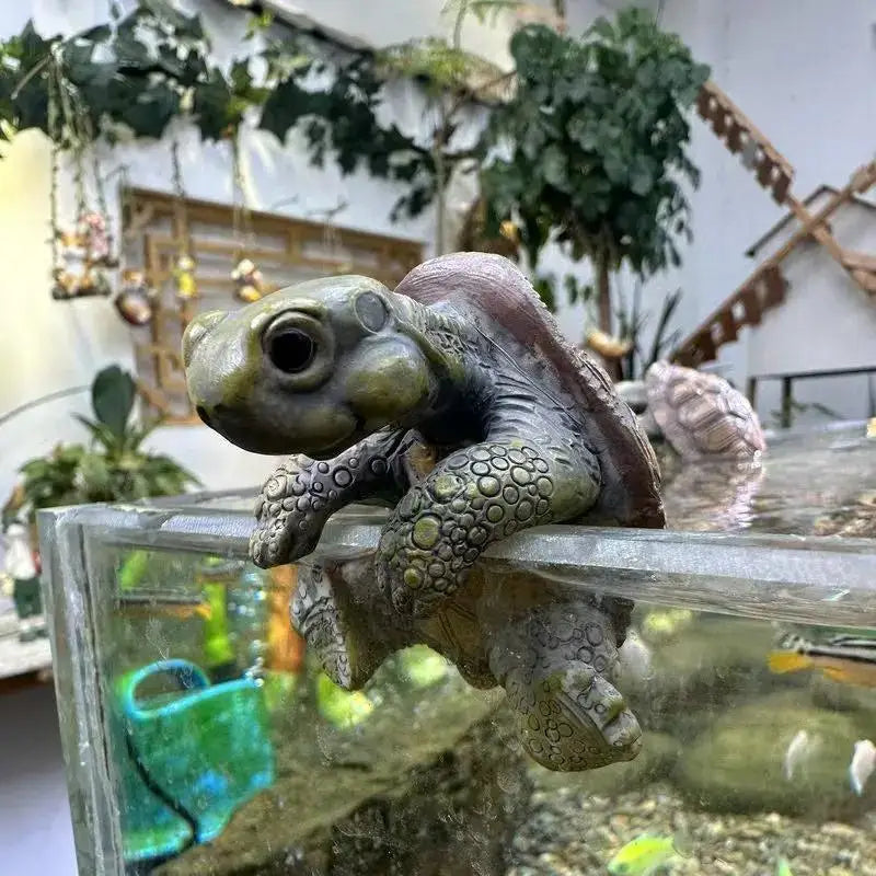 Niedliche Schildkröten-Dekofiguren