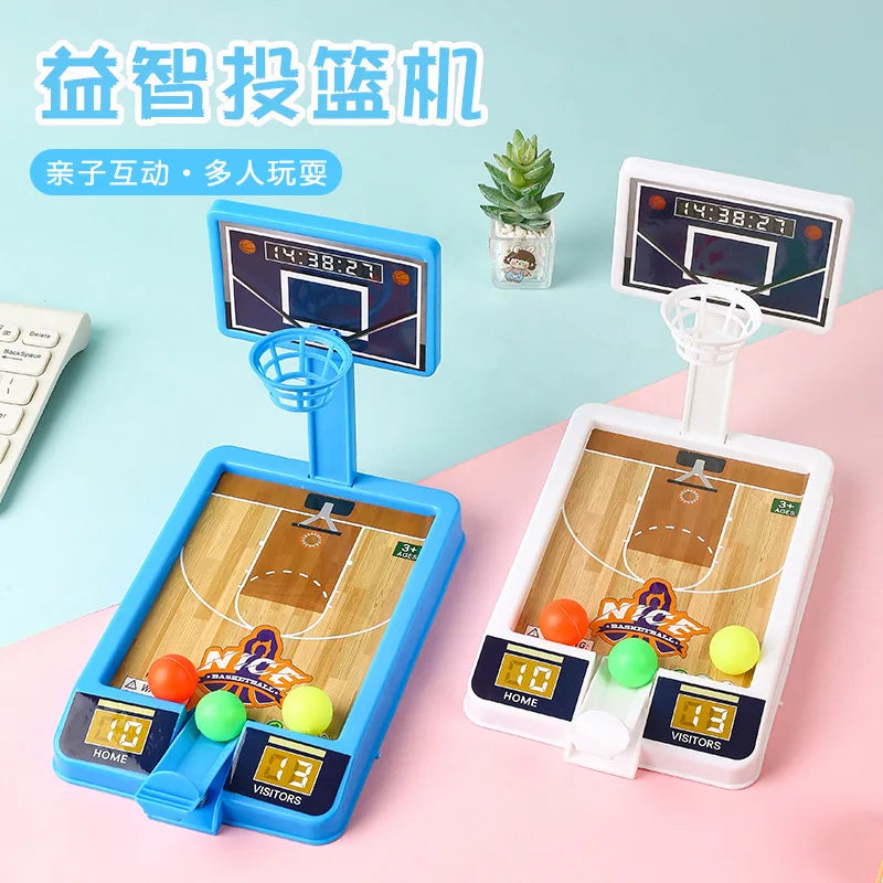 Kompaktes Mini-Basketball-Schießspiel