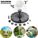 HOMEFISH Mini Solar Wasserbrunnen