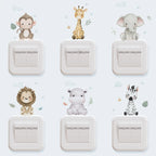 Niedliche Waldtier-Wandsticker