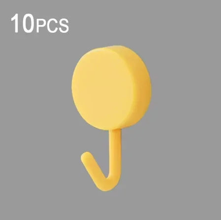 10er-Set selbstklebender Wandhaken