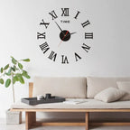3D Acrylic Wall Clock mit römischen Ziffern