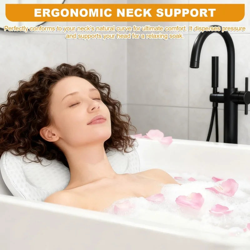 ergonomischen Badewannenkissen