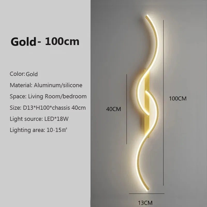 Modern LED Wandleuchte – Minimalistisches Design
