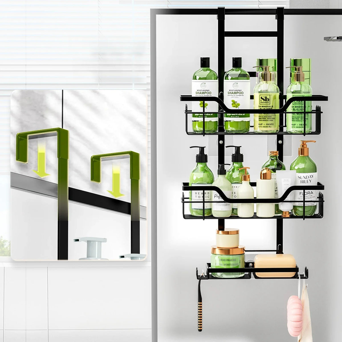 Praktisches Badezimmer-Regal