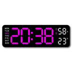 9-Zoll digitale LED-Wanduhr