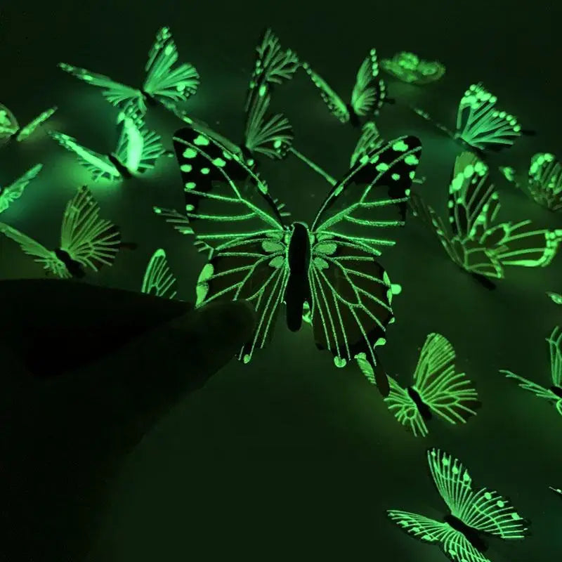 3D Schmetterlinge Wandaufkleber