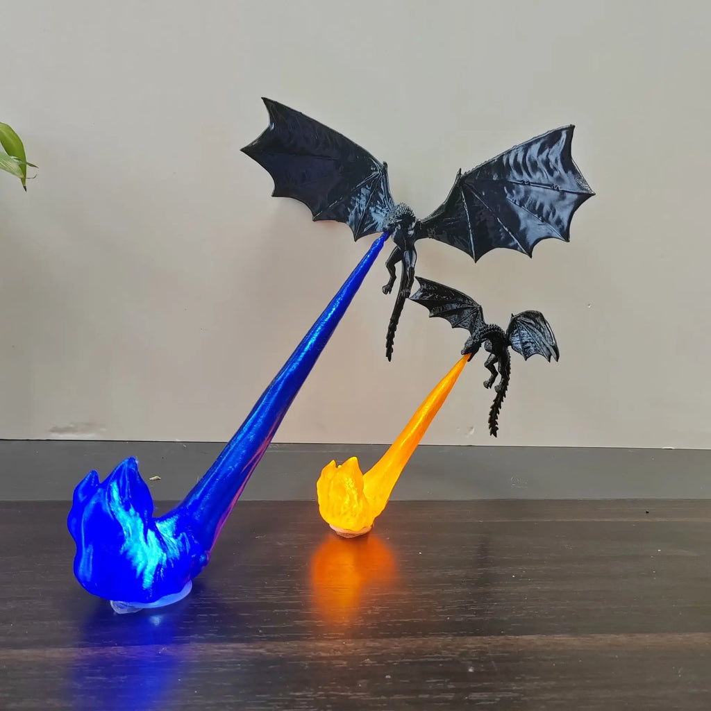 Atemberaubendes 3D-Drachenfiguren-Bücherregal