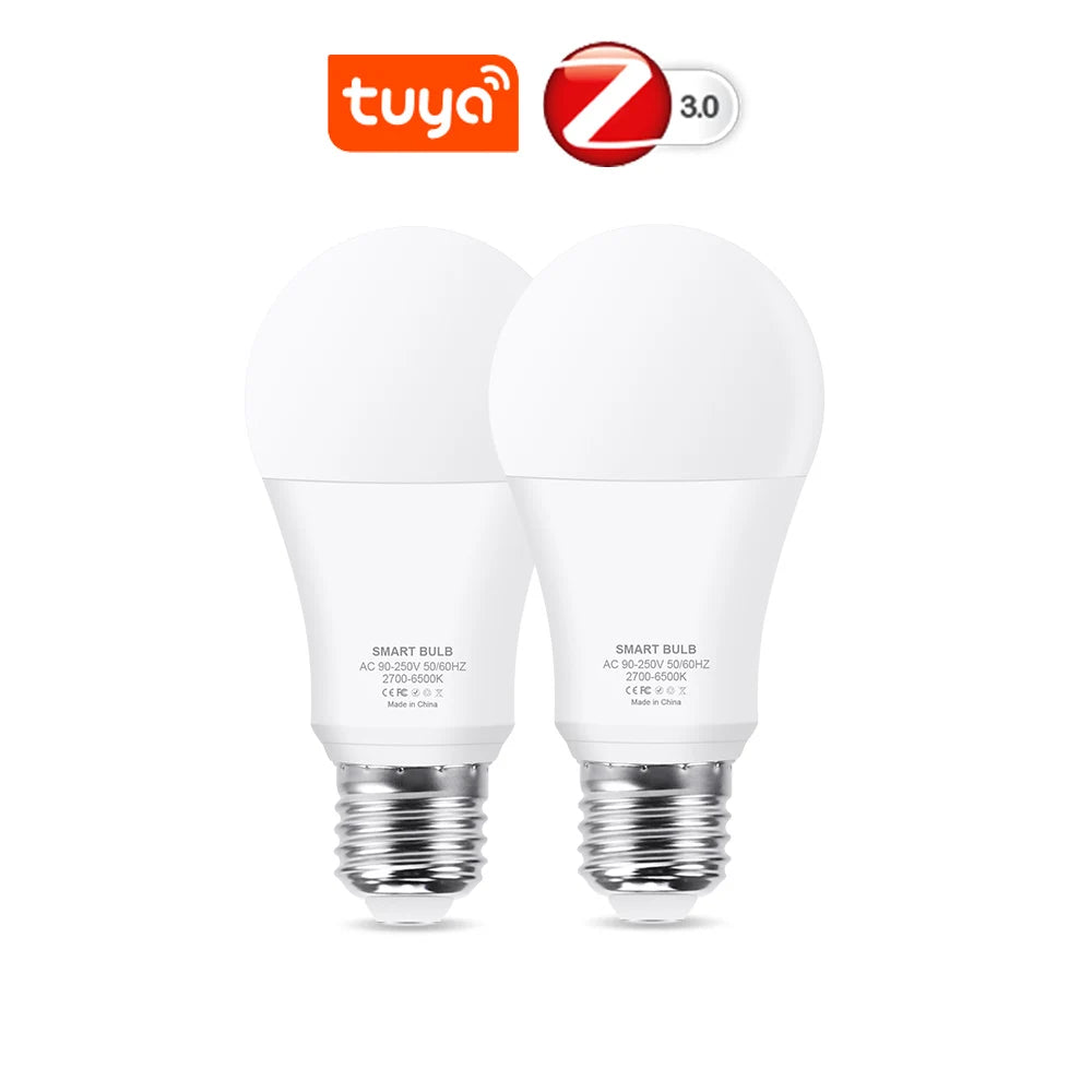 Zigbee E27 LED-Lampe mit