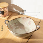 Elegante japanische Suppenschale aus Keramik