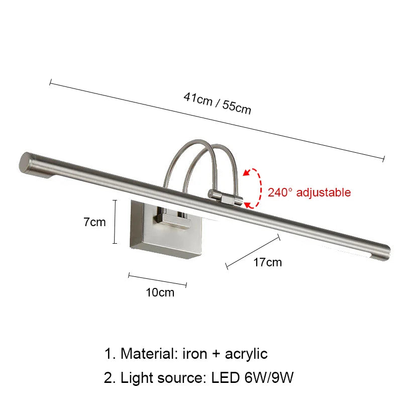 Moderne LED-Spiegelleuchten