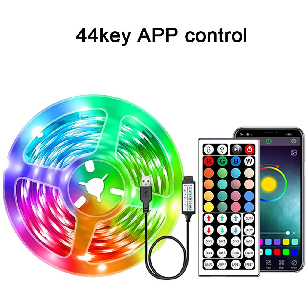 RGB LED Strip Lights mit APP-Steuerung