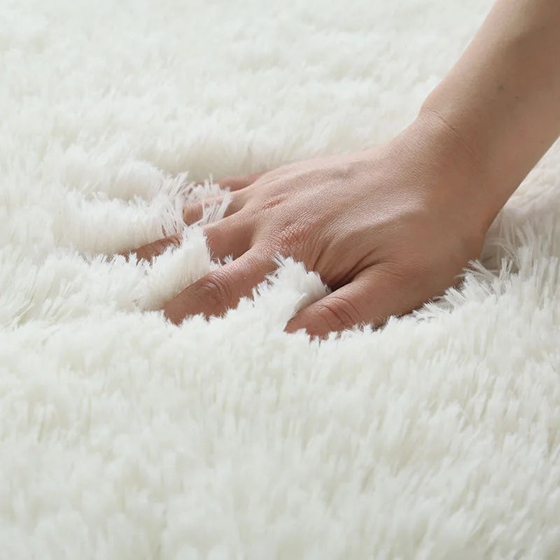 Weiches, flauschiges Teppich