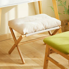 Moderner Holzhocker