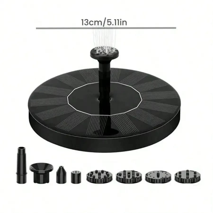 HOMEFISH Mini Solar Wasserbrunnen