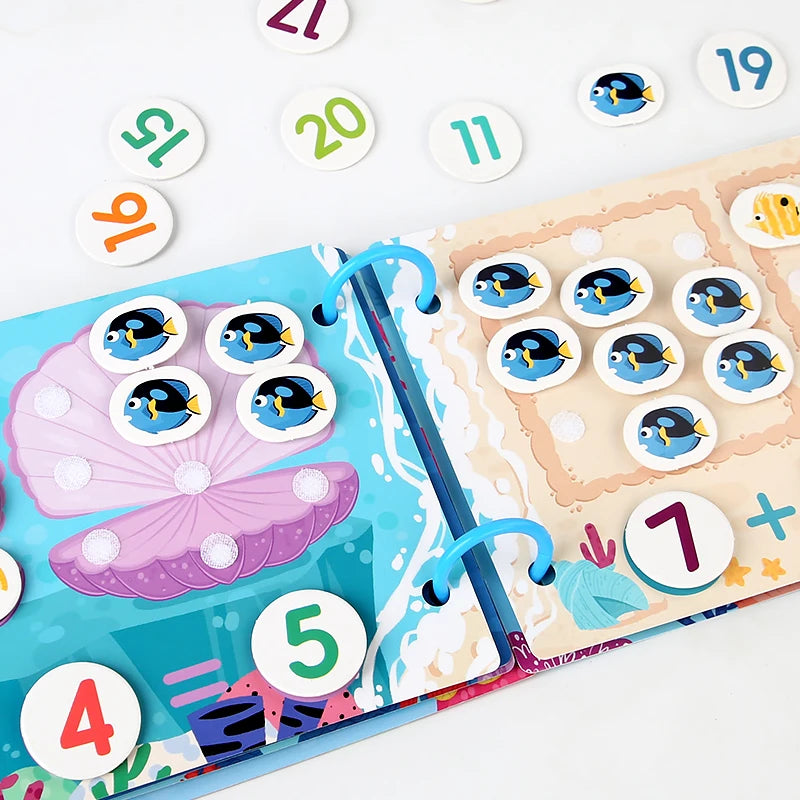 Interaktive Montessori-Sticker