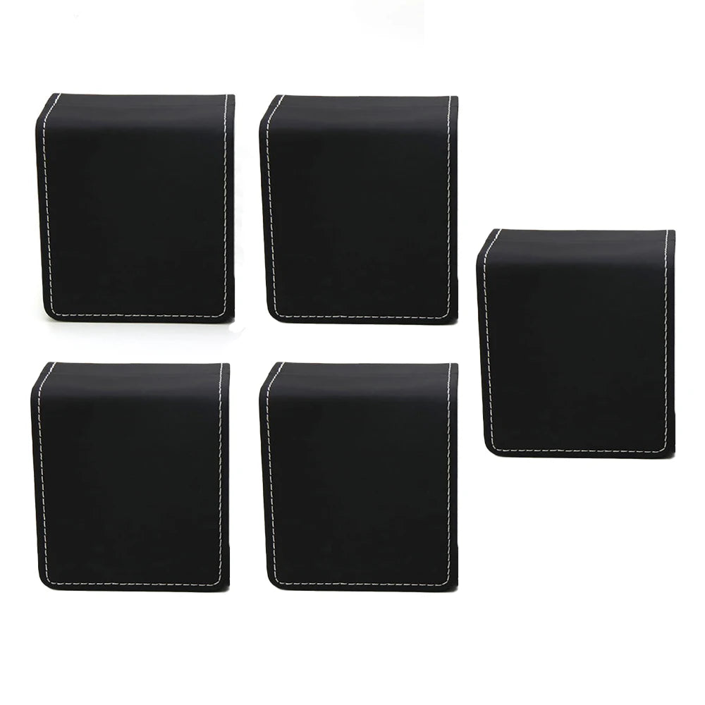 Elegante schwarze Uhrenbox