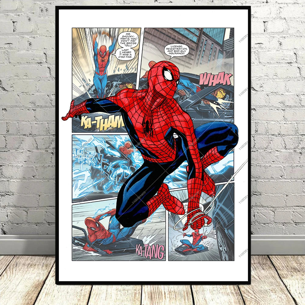 Wunderschöne Marvel Avengers Leinwand