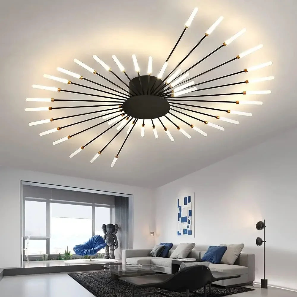 Elegante LED-Deckenleuchte