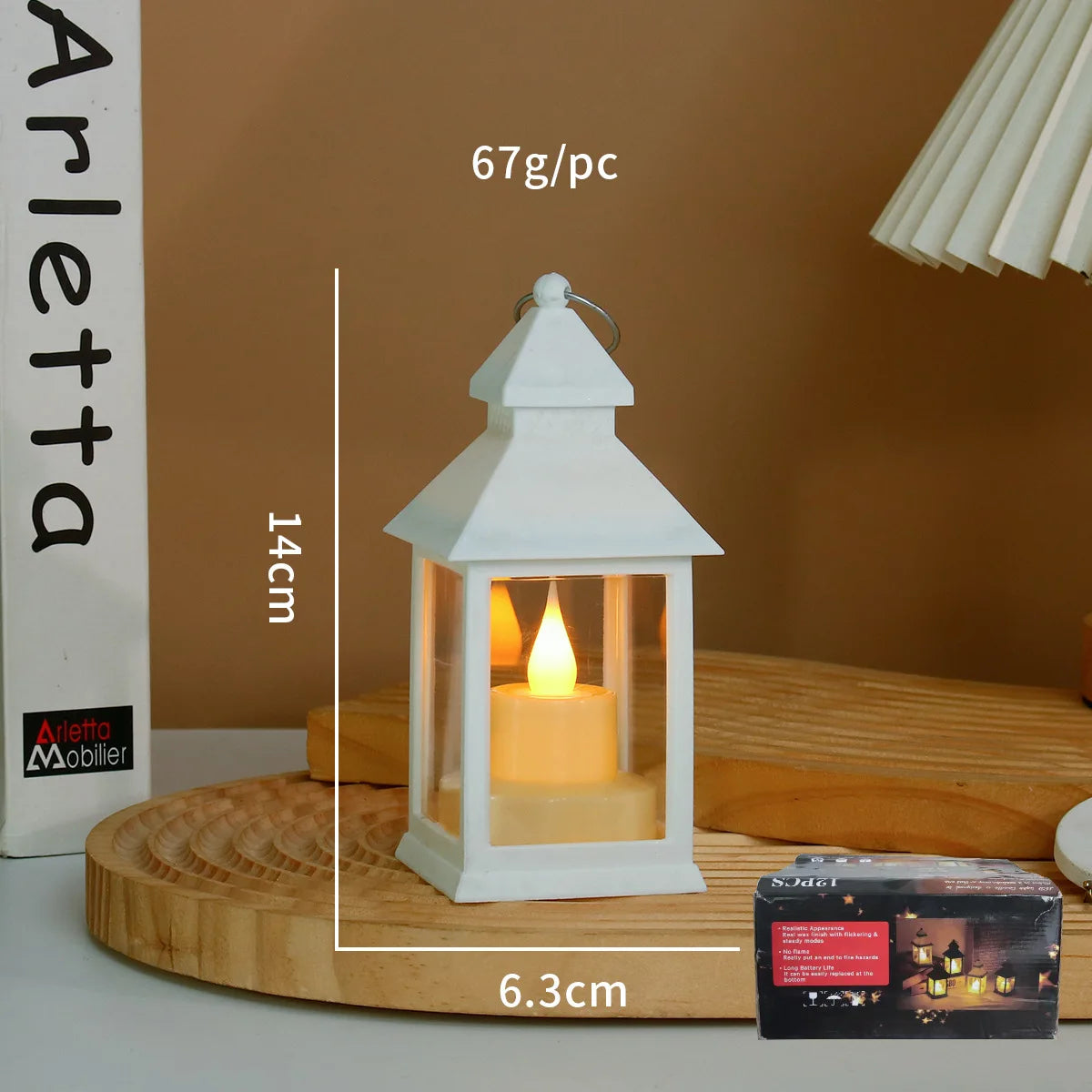 Tragbare LED-Kerzenlampen