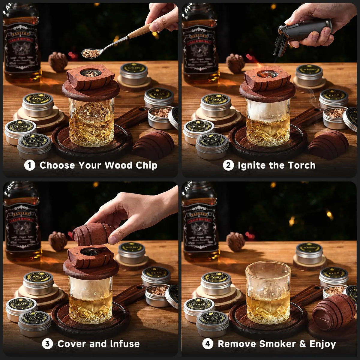 Cocktail Smoker Set