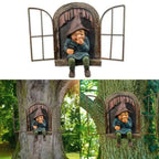 Frecher Gartenzwerg aus Harz