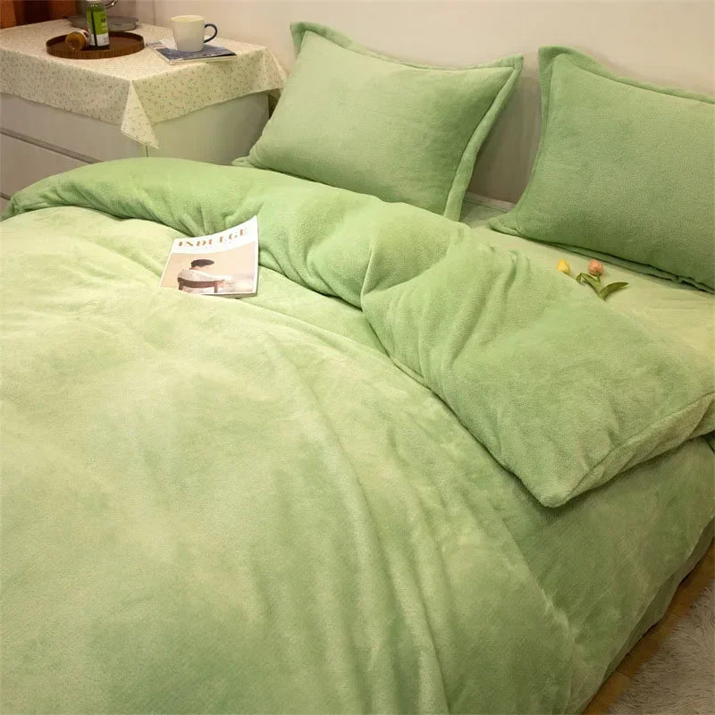 Weiches Flanell-Bettwäsche-Set