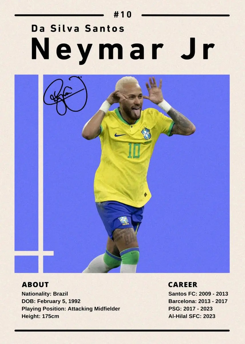 Hochwertiges Ronaldo Canvas-Poster