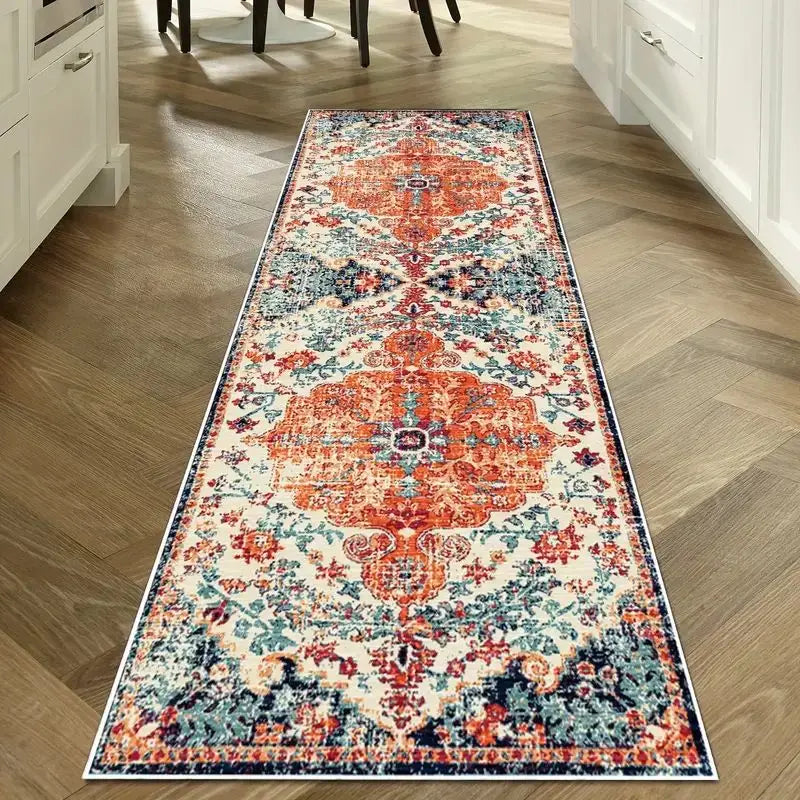 Stilvoller Flurläufer-Teppich