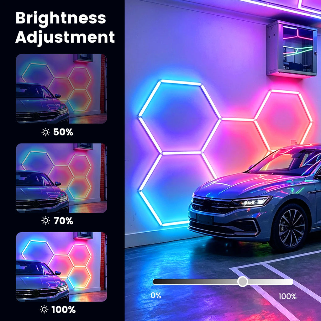 Smart RGB Hexagonal Panels