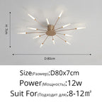 Elegante LED-Deckenleuchte