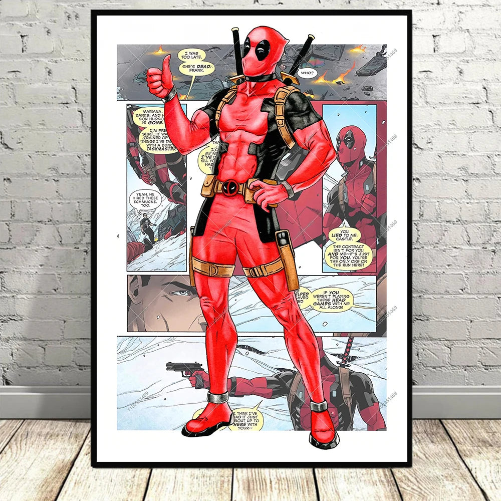 Wunderschöne Marvel Avengers Leinwand