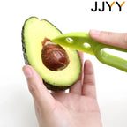 JJYY 3-in-1 Avocado-Werkzeug aus hochwertigem Kunststoff