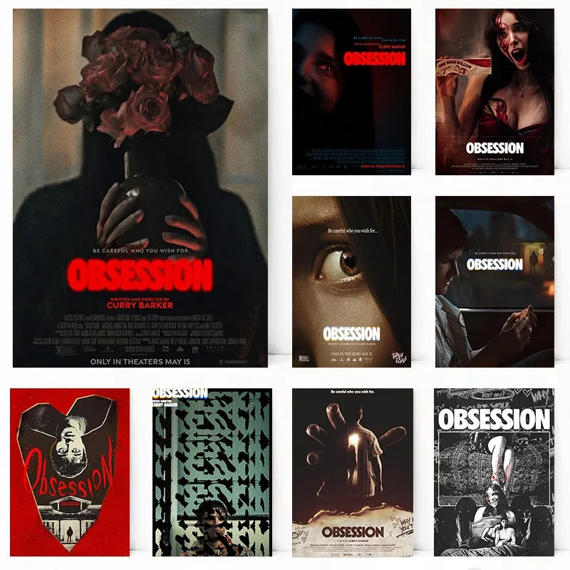 OBSESSION Movie 2026 Horror Gothic Film Aesthetic Poster