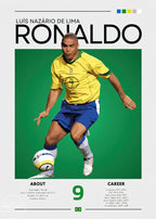 Modernes Fußball-Poster