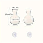 Elegante hängende Vase im Halbkreis-Design