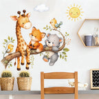 Niedliche Waldtier-Wandsticker