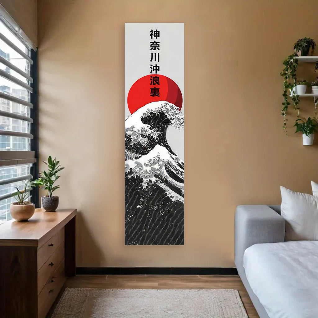 Japanische Wandtapestry mit klassischem Motiv