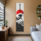 Japanische Wandtapestry mit klassischem Motiv