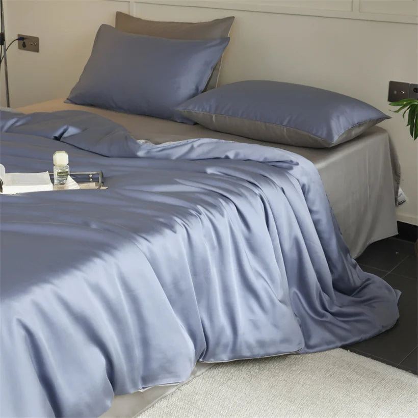 Premium Mulberry Seide Bettwäsche Set