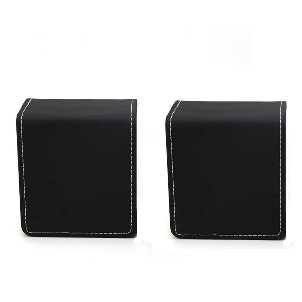 Elegante schwarze Uhrenbox