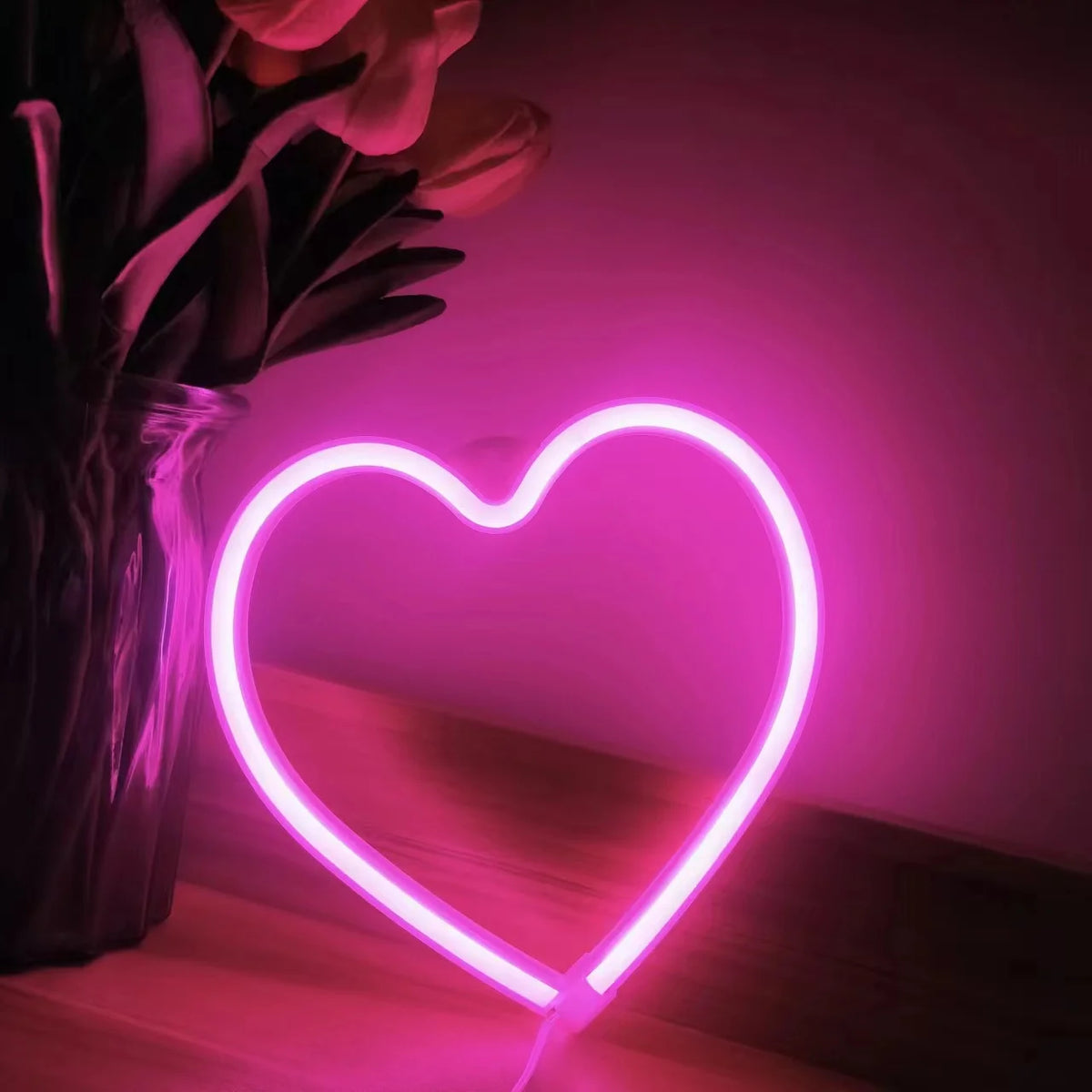 LED Neon Sign – USB oder Batterie betrieben