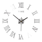 3D Acrylic Wall Clock mit römischen Ziffern